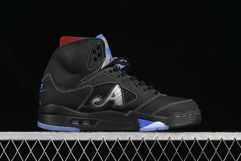 All categories Air Jordan Jordan series basketball shoes Air Jordan 5 L version Awake NY x Air Jordan 5 "Black Metallic" AJ5 Joe 5 joint model black and gray DV4982-004